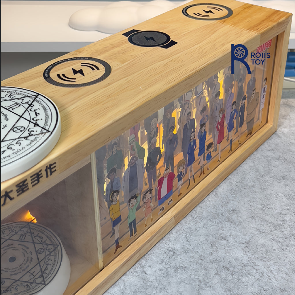 Glowing Light Box: Detective Conan Family Group Photo