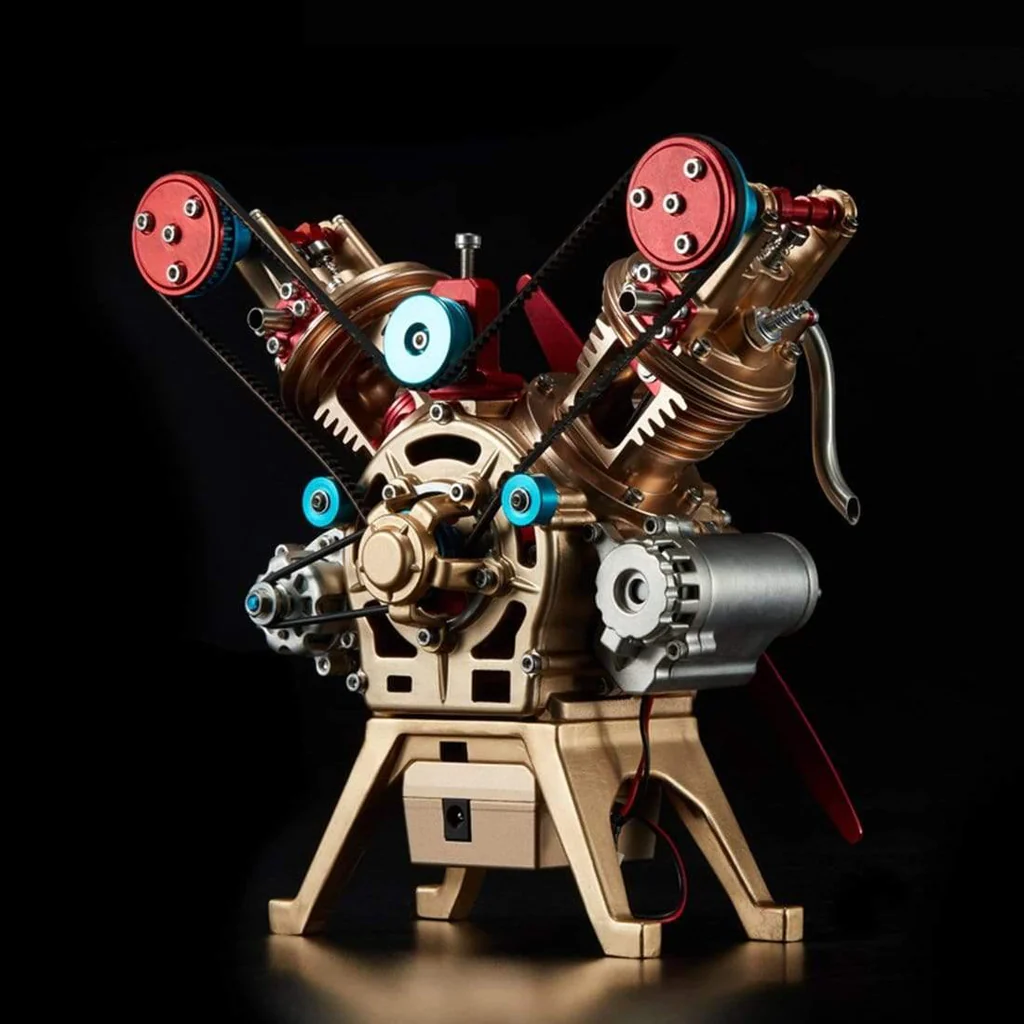 GearPlayer™ TECHING Alloy Mini Manual Assembly V2 Double-cylinder Model Kits
