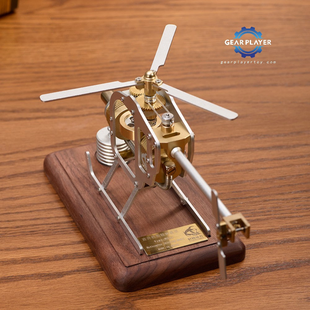 GearPlayer™ Sterling engine helicopter