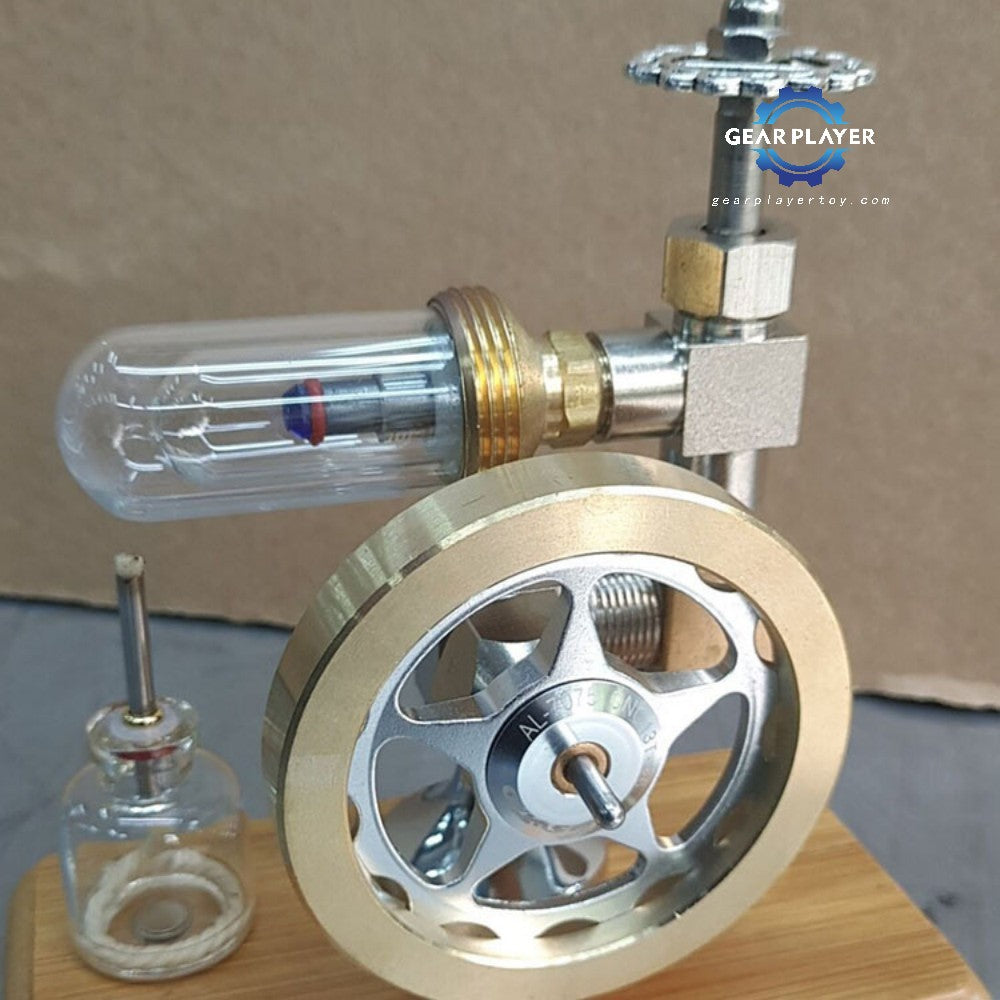 Free piston adjustable Stirling model