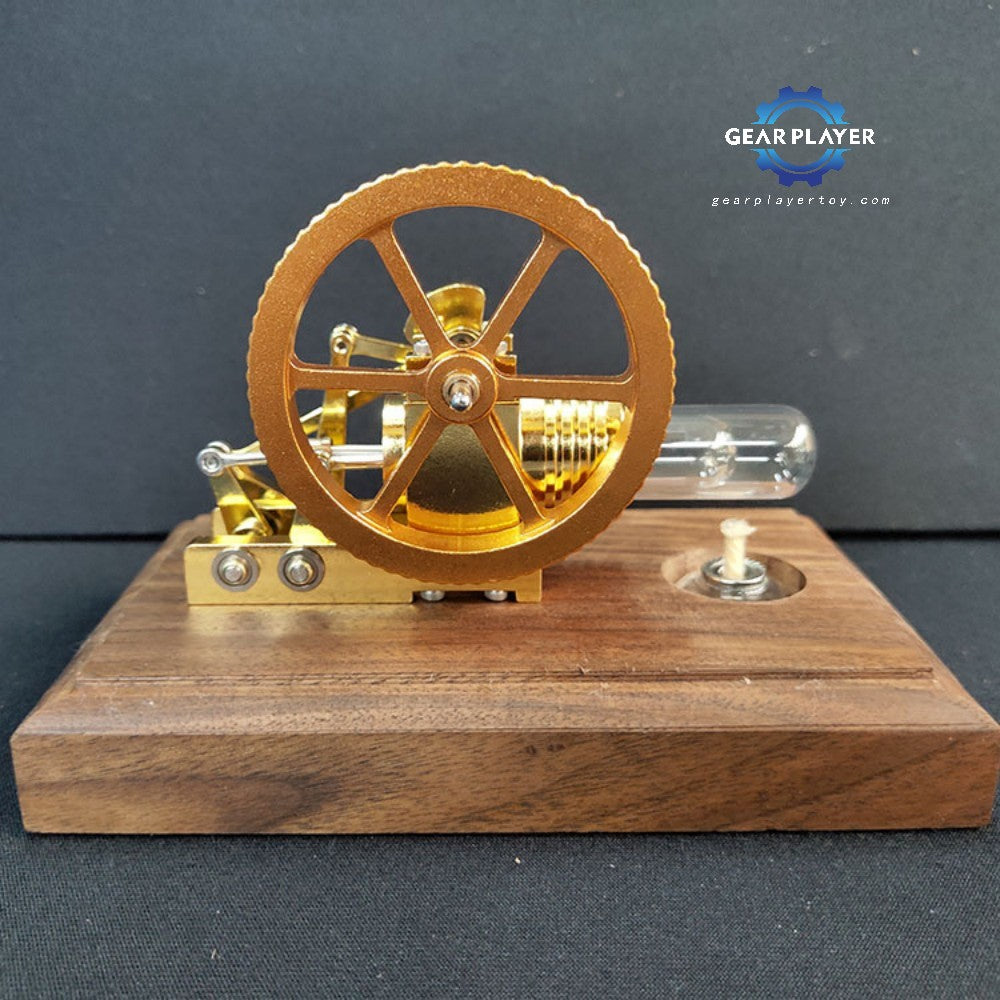 GearPlayer™ Coaxial swing arm Stirling engine