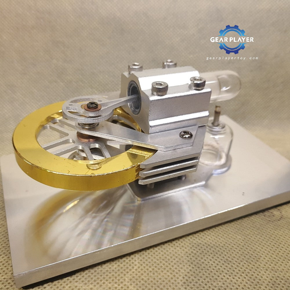 GearPlayer™ Air - cooled sheet Stirling engine model