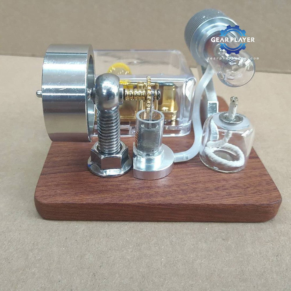 GearPlayer™ Music box Sterling engine model