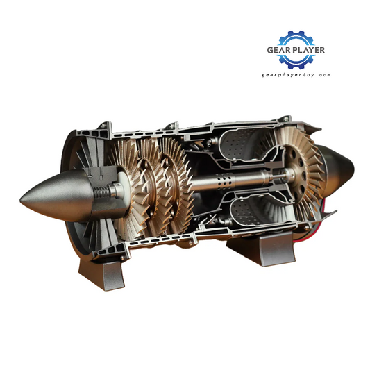 GearPlayer™Fighter jet turbojet engine - DIY KIT