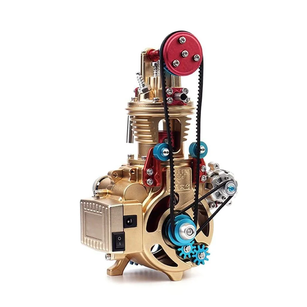 GearPlayer™ TECHING All-metal Craftsmen Mini Single-cylinder High Challenge Assembled Model Kits