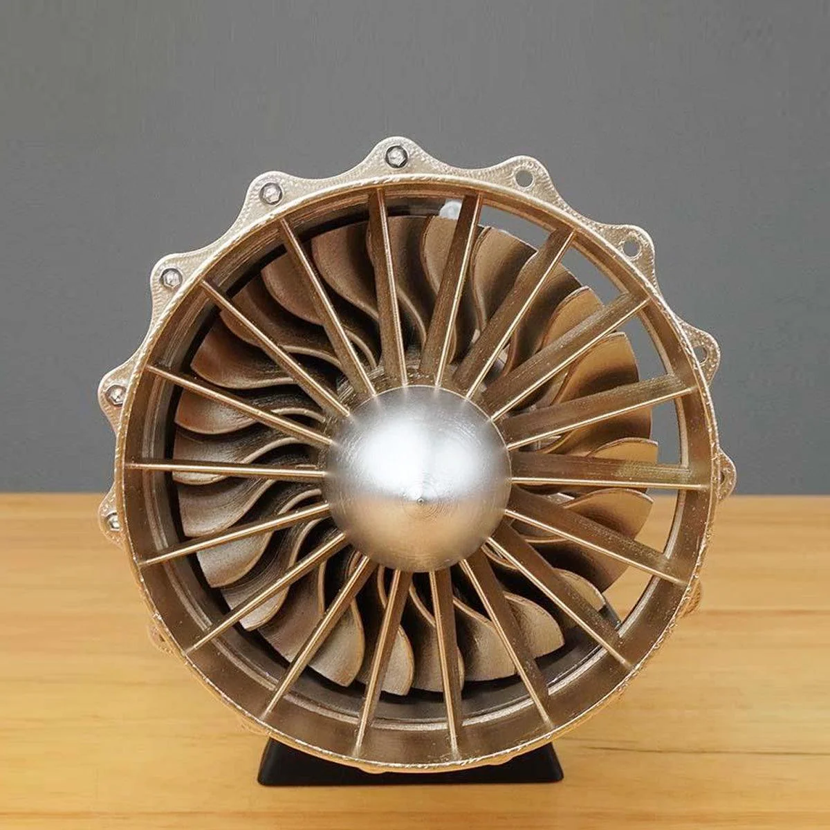 GearPlayer™WS-15 Fighter Turbofan Engine Model DIY Assembly Kits 150+ PCS