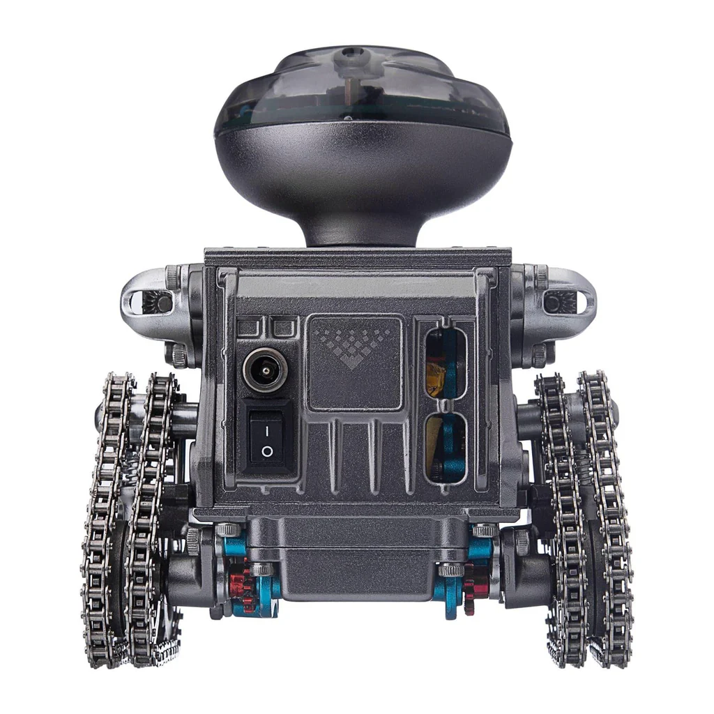 GearPlayer™ TECHING 160PCS Metal Remote Control Tank Robot Building Kits Bluetooth Speaker