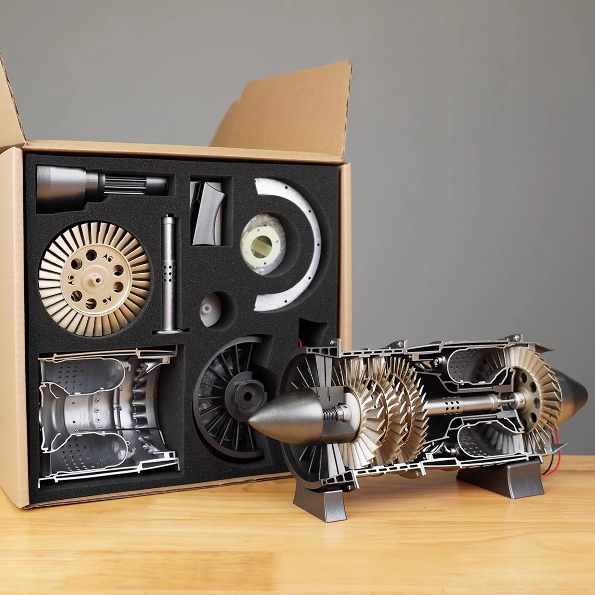 GearPlayer™Fighter jet turbojet engine - DIY KIT